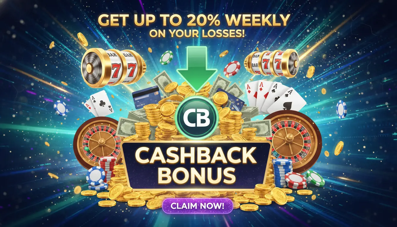 Spinit casino cashback bonus
